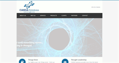 Desktop Screenshot of candasolutions.com